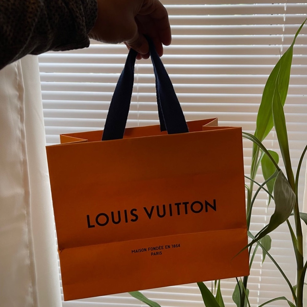 Louis Vuitton shopping bag